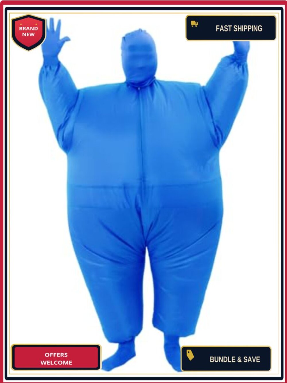 Inflatable Full Body Costume Polyester Adult Halloween Christmas Fancy Dress